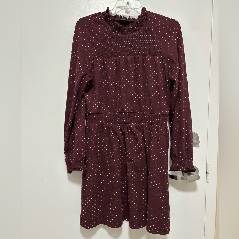 Top shop polka dot dress